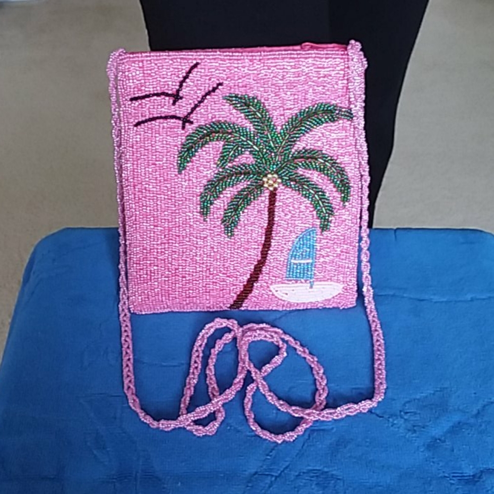 Small beaded purse